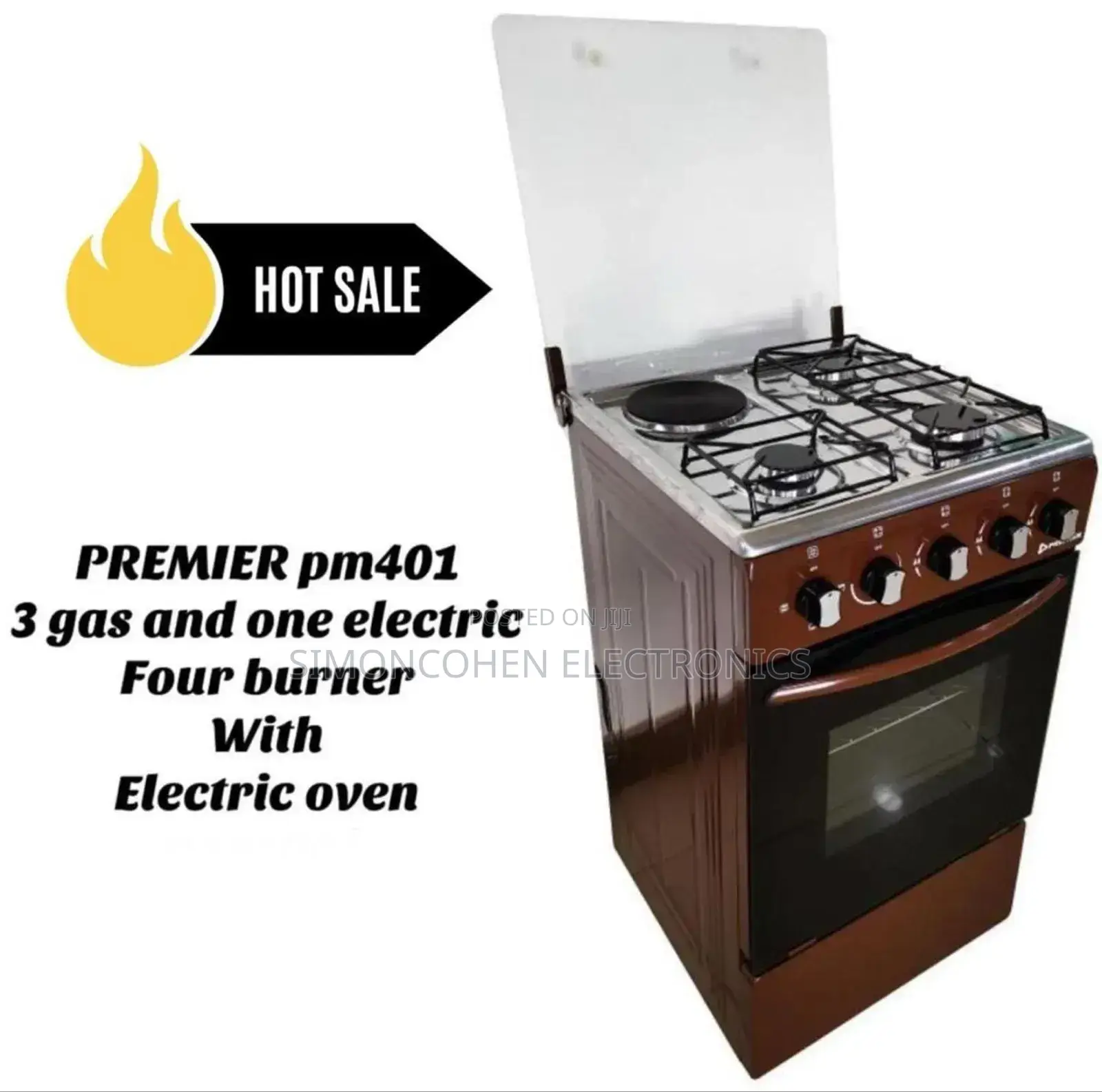 Premier 3g+1e 50*55 Standing Cooker