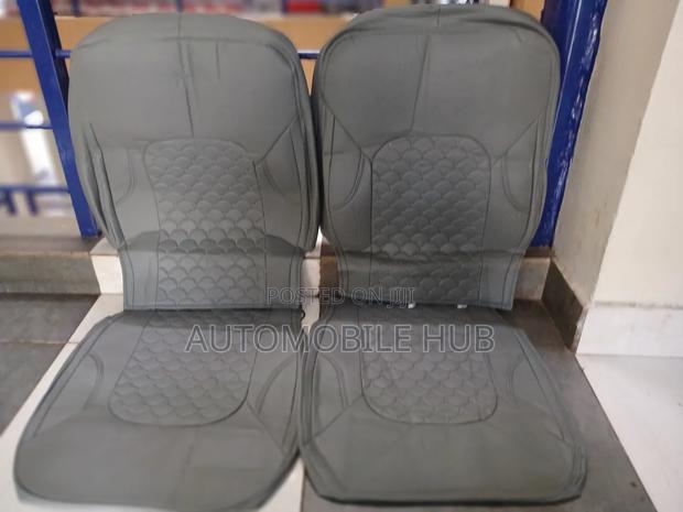 Car Seat Cover Leather Beige Five Seater Seat Cover