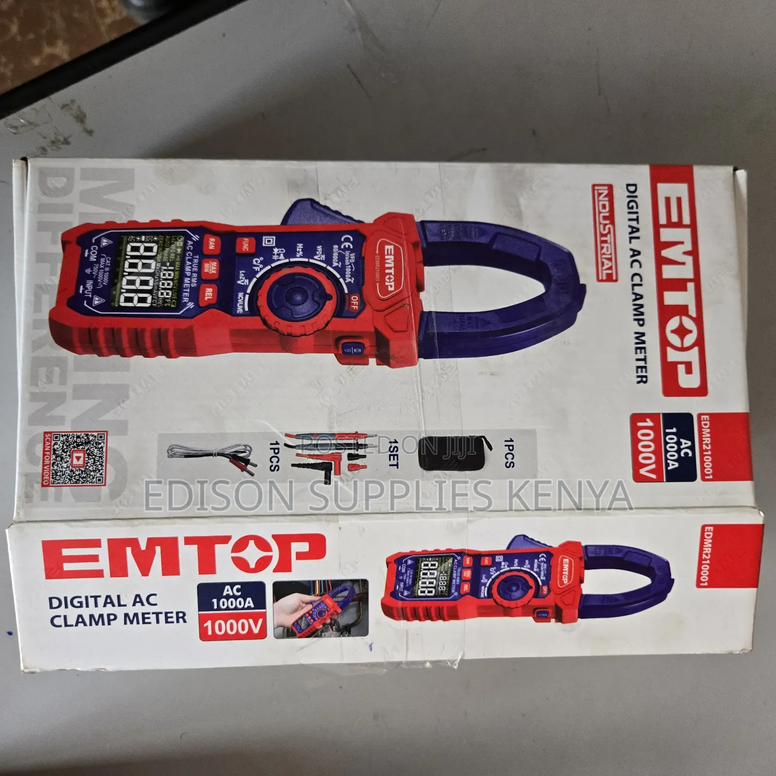 1000amps Ac Clamp Meters Emtop Digital Ac Clamp Meter 1000v