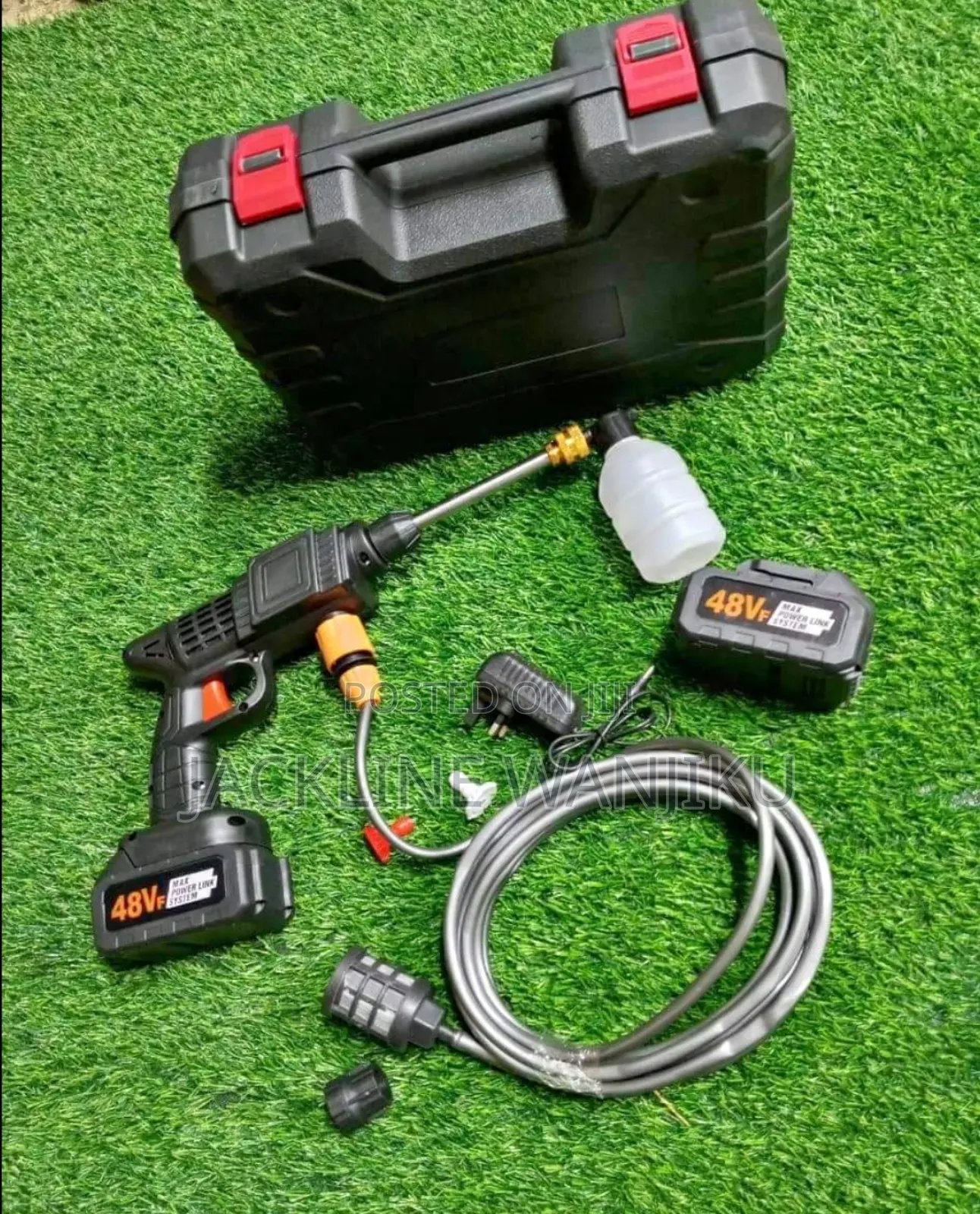 Portable Pressure Washer Machine/ Rechargeable Carwash