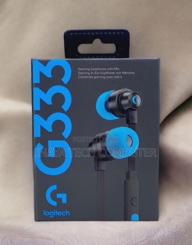 Logitech G333 Gaming Earphones Black - main view