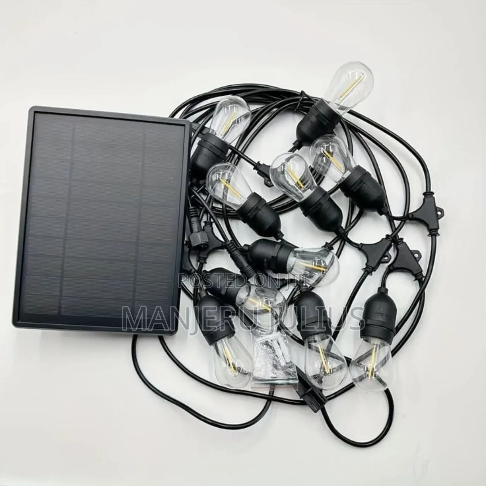 12m Solar String Lights
