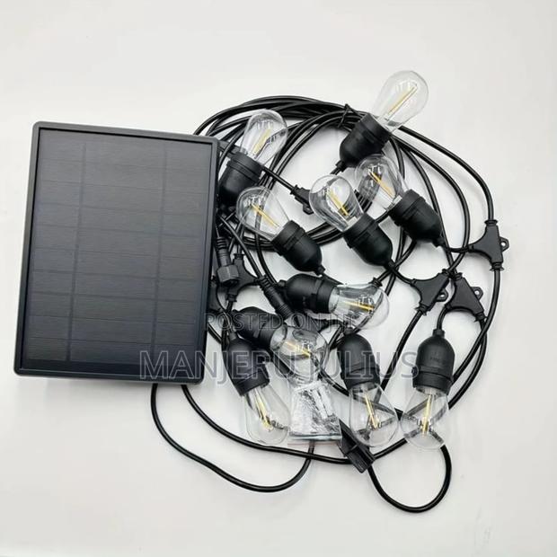 12m Solar String Lights