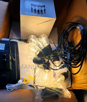 12m Solar String Lights
