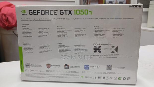 Evga Geforce GTX 1050 Ti - thumbnail 3
