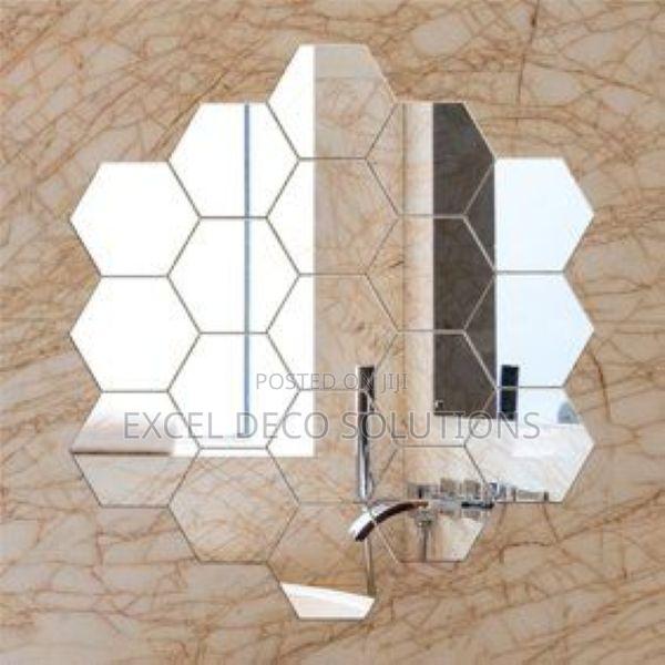 Six Sides of Stunning Hexagon Acrylic Mirrors