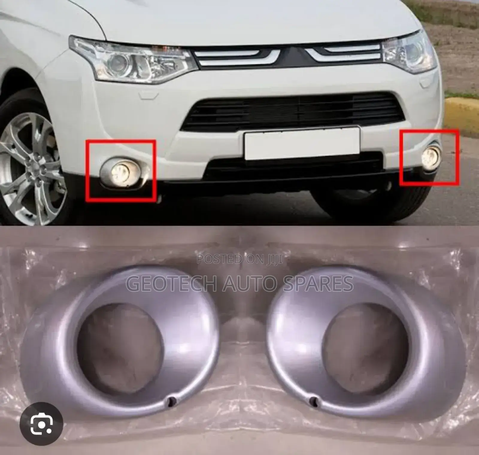 Mitsubishi Outlander Foglight Covers Available