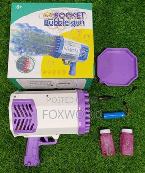 Bubble Machine Toy 69 Holes Rocket - main view