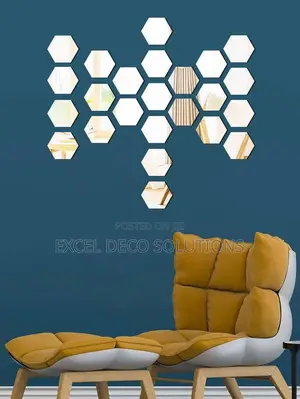 Timeless Hexagon Acrylic Mirrors- Wall Decor Mirrors