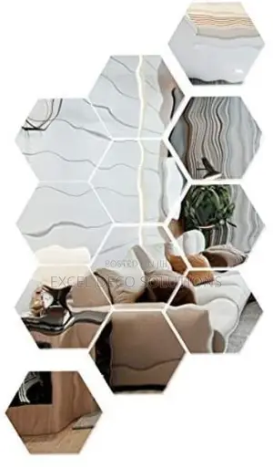 Hexagon Acrylic Mirrors-New Designer Look