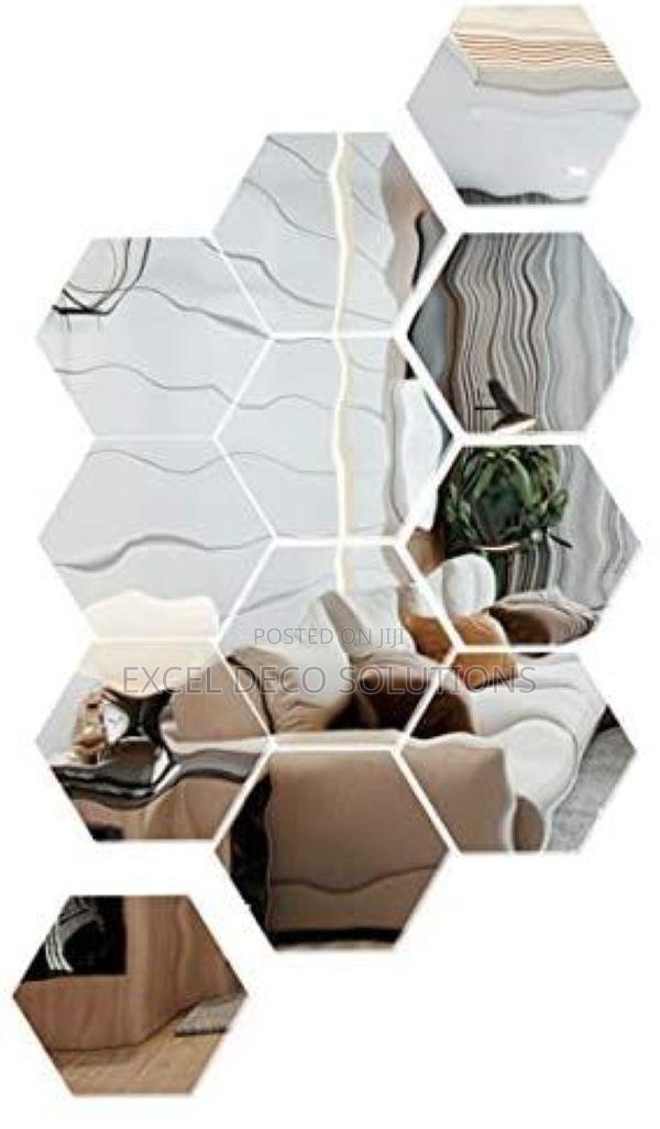 Hexagon Acrylic Mirrors-New Designer Look