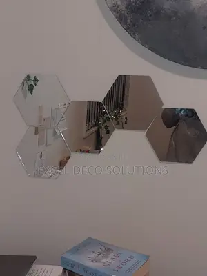 Hexagon Acrylic Mirrors- A Modern Touch of Glam