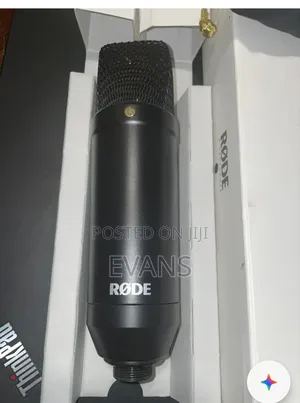 Rode Nt1 Studio Microphone.