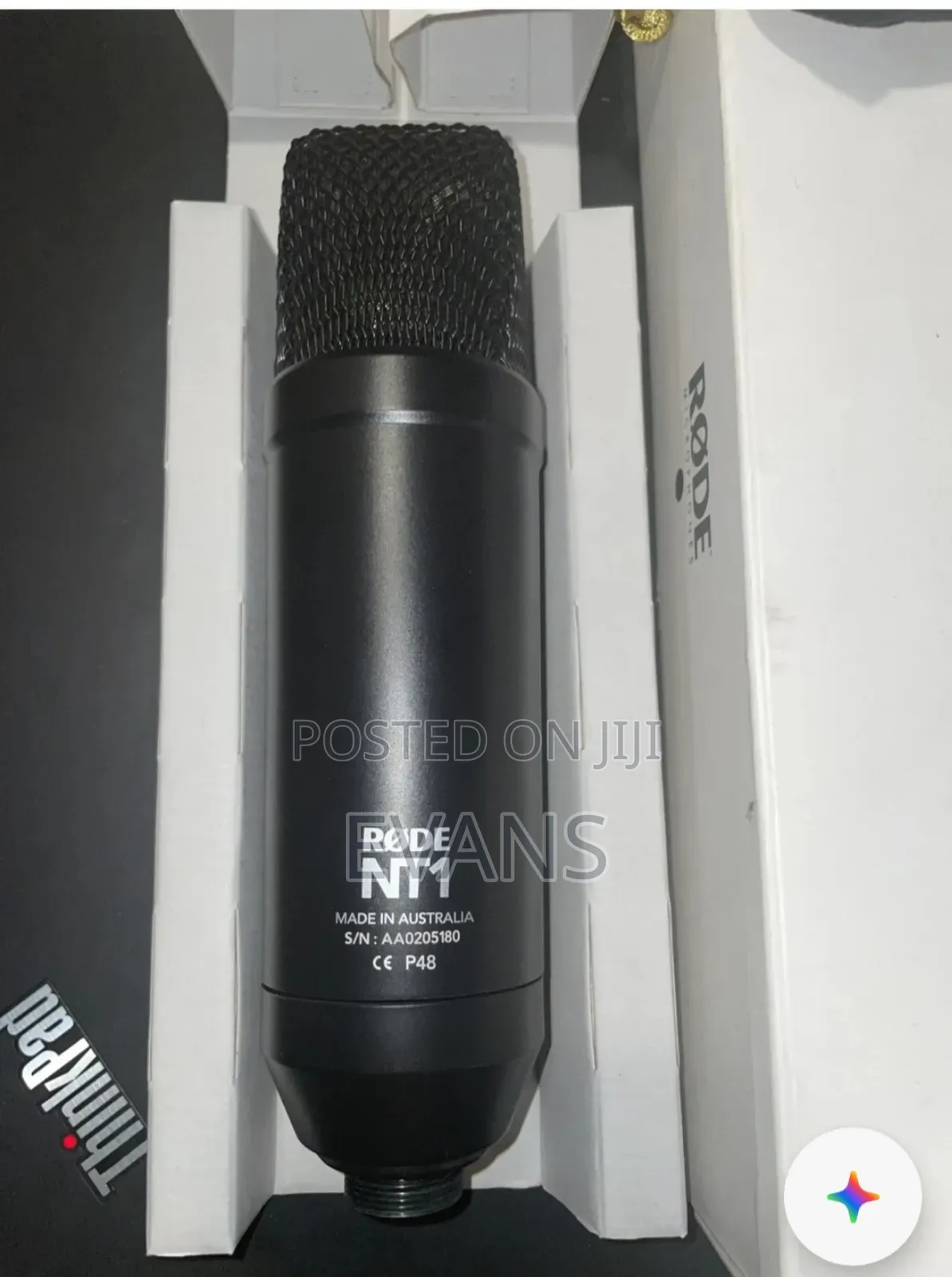 Rode Nt1 Studio Microphone.