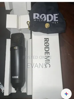Rode Nt1 Studio Microphone.