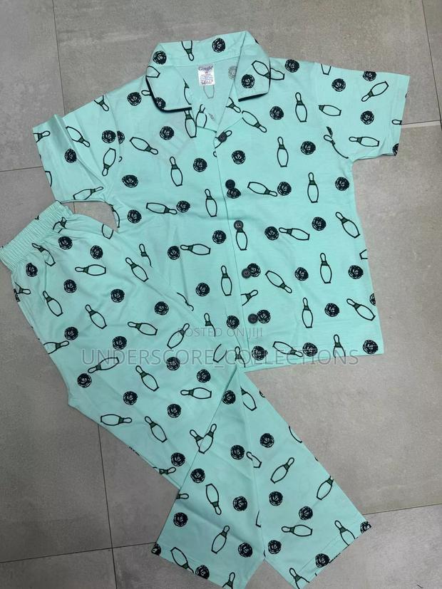 Short Sleeved Kids Pyjamas - thumbnail 4