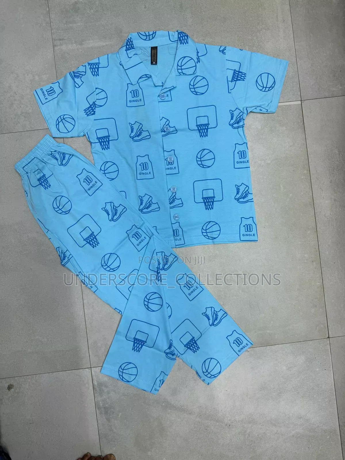Short Sleeved Kids Pyjamas