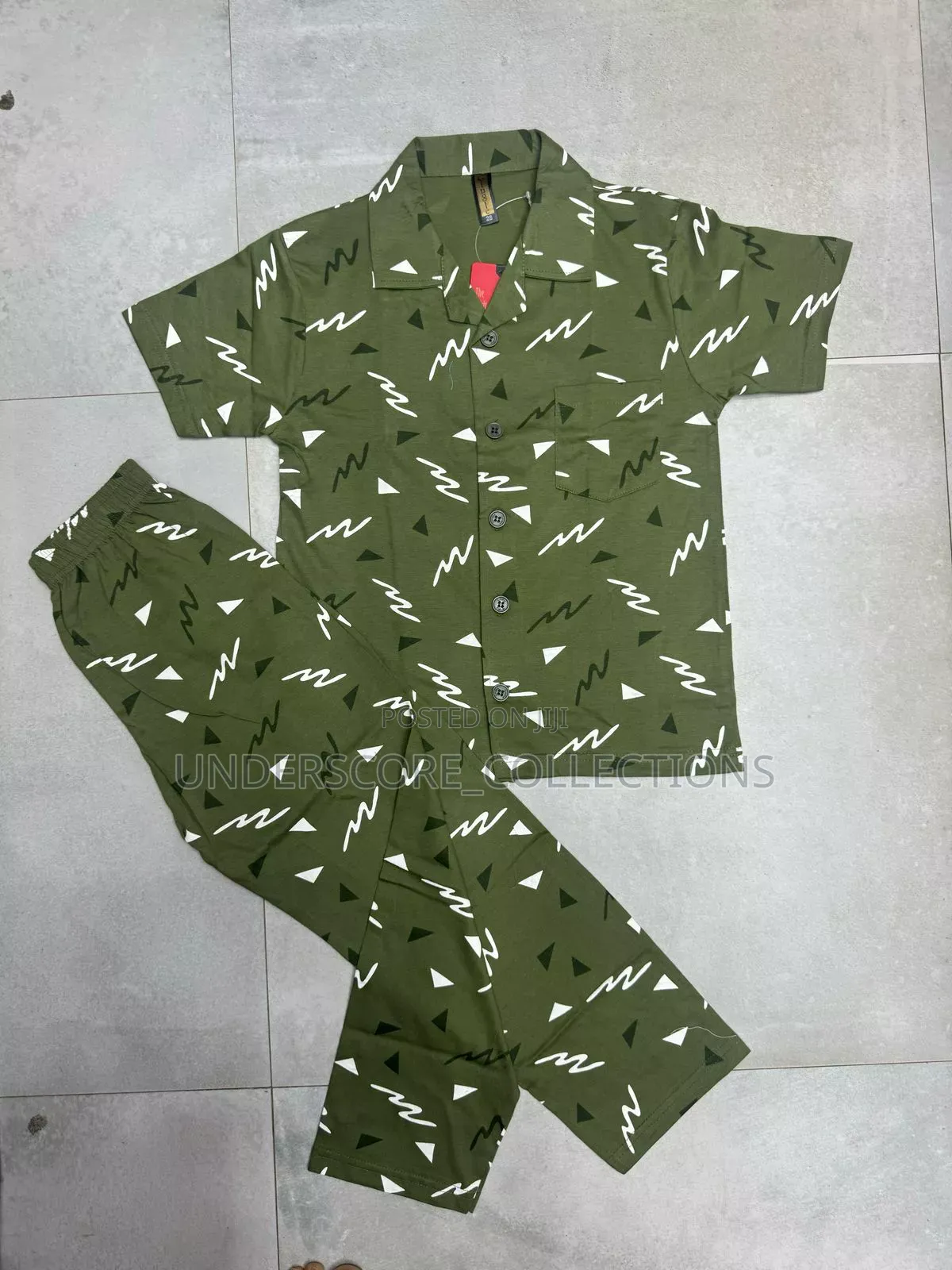 Short Sleeved Kids Pyjamas