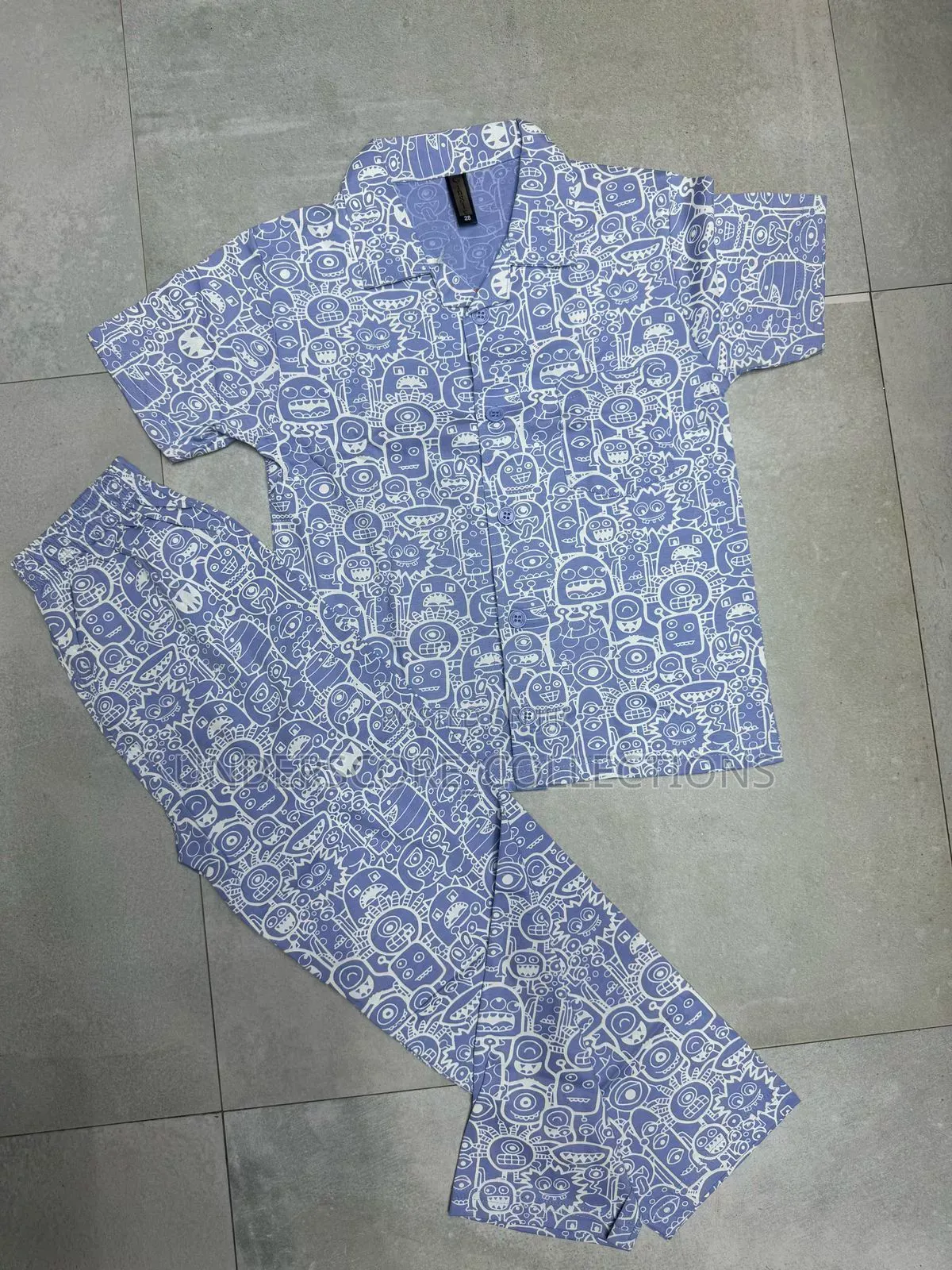Short Sleeved Kids Pyjamas