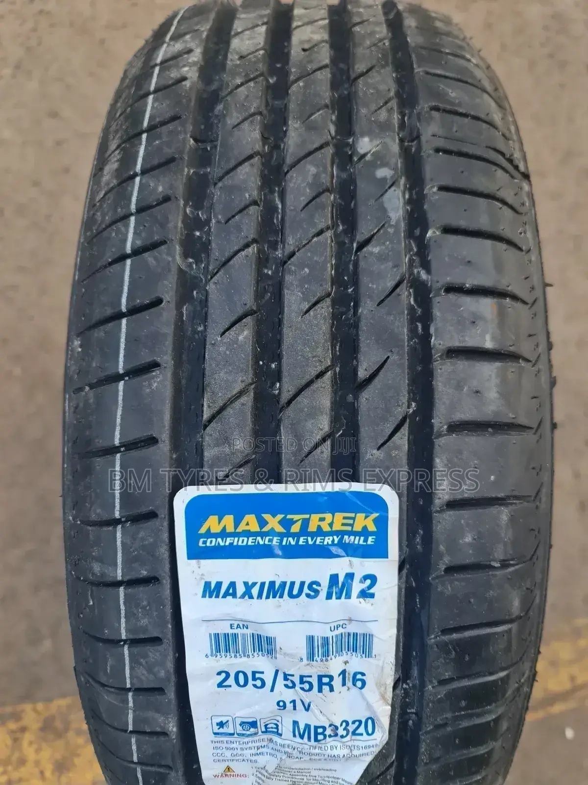 205 /55 R16 Maxtrek Tyres