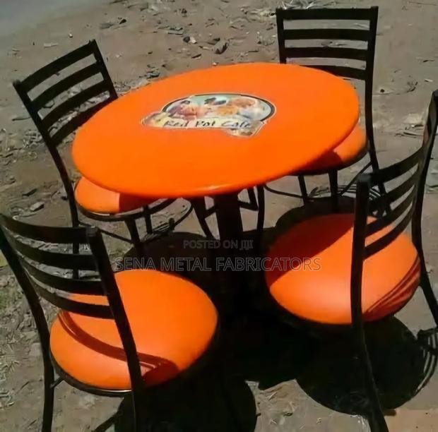 Quality, Simple Restaurant Set, Table and Chairs - main view