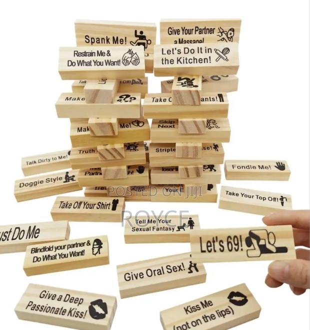Couples Jenga Game - thumbnail 2