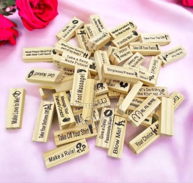 Couples Jenga Game - thumbnail 4