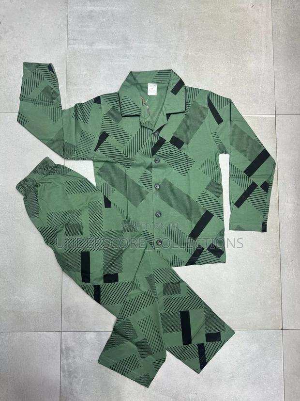 Long Sleeved Kids Pyjamas - main view