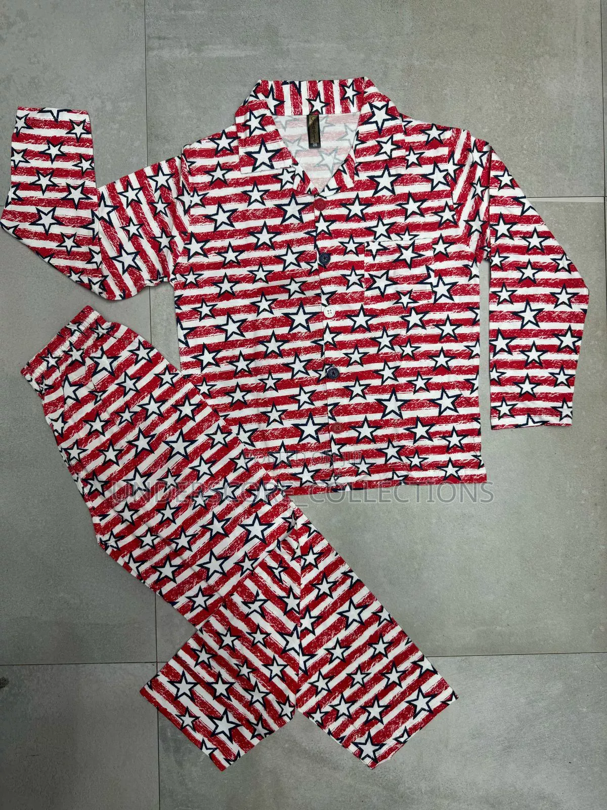 Long Sleeved Kids Pyjamas