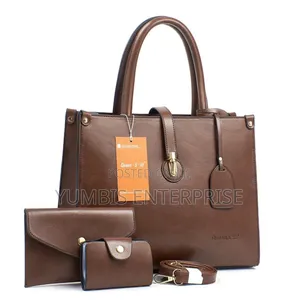 3 in 1 Queen Leather Handbags for Ladies/Women