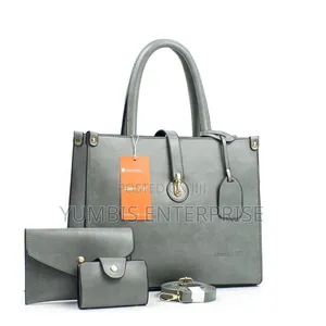 Khaki, Green 3 in 1 Handbags Each Set