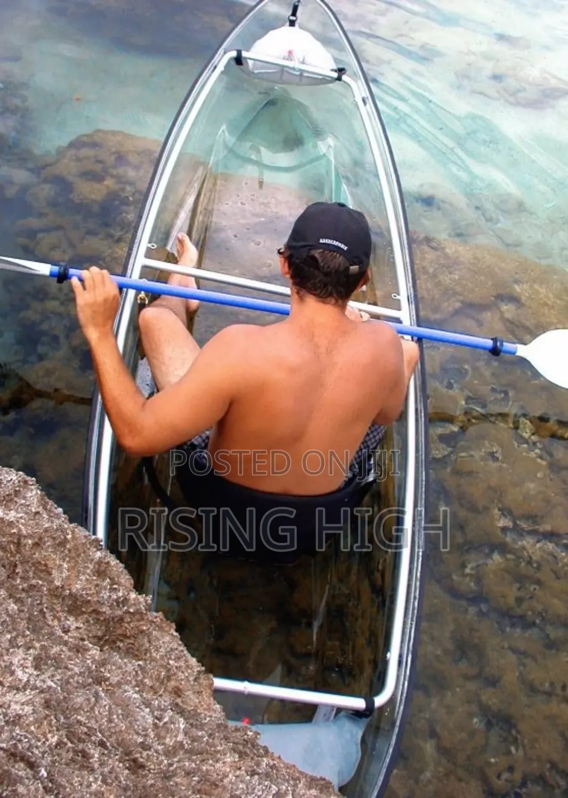 Sleek Double Transparent Kayak