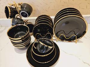 Black and Gold Dinner Set - thumbnail 2