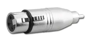 3-Pin Female Jack to Rca-Male Plug - XLR Microphone Adapter