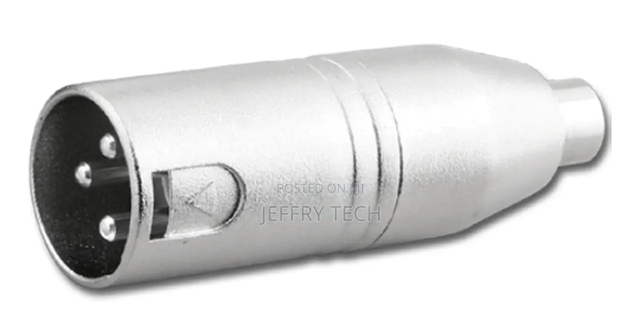 3-Pin Male Plug to Rca-Female - XLR Microphone Adapter - Xad