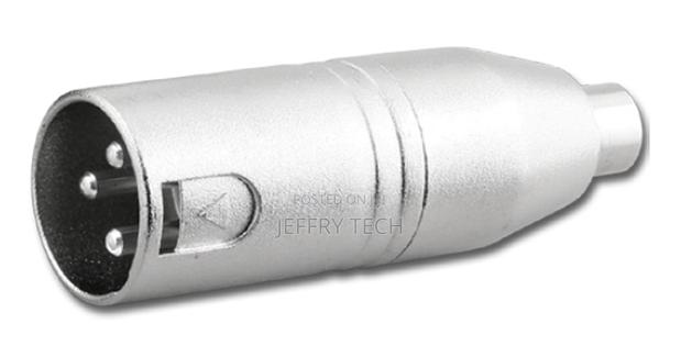 3-Pin Male Plug to Rca-Female - XLR Microphone Adapter - Xad