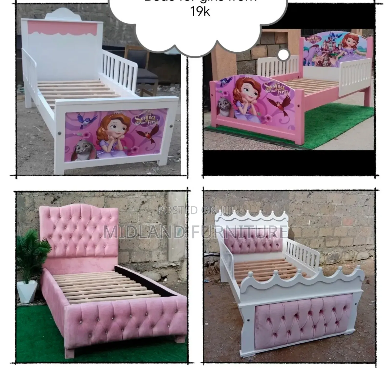Modern Beds for Girls in Kenya