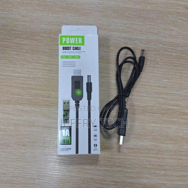 Wifi to Powerbank Cable Connector Dc 5v to 12v Usb Cable Boo