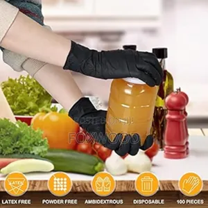 100pcs Disposable Synthetic Gloves