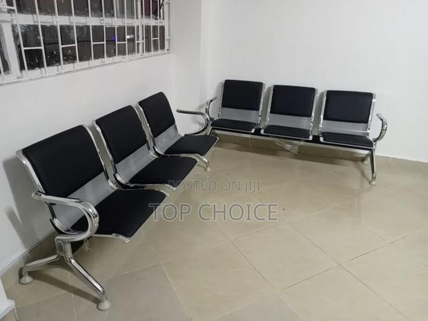 Black Waiting Chairs - main view