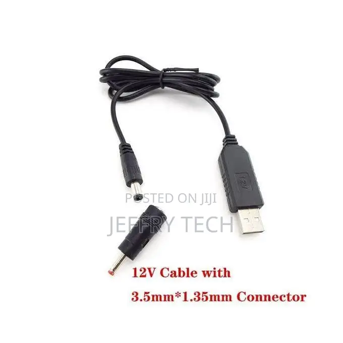 Dc 5v to 9v/ 12v Converter With Power Bank to Power Routers