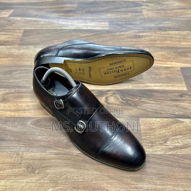 J.Foster Leather Double Monks Size 40-46 - thumbnail 2