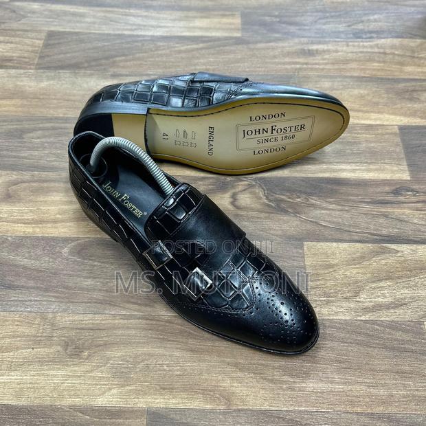 J.Foster Leather Double Monks Size 40-46 - thumbnail 3
