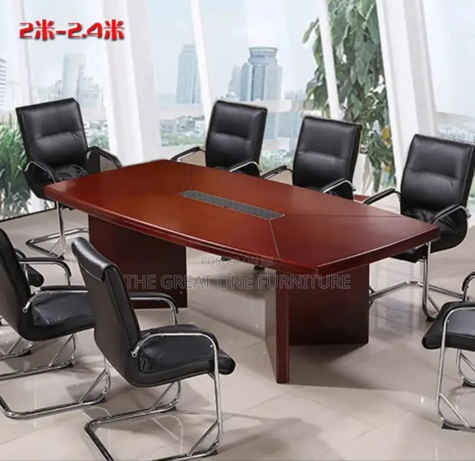 Vintage Wooden Executive Conference Table Kjp9t