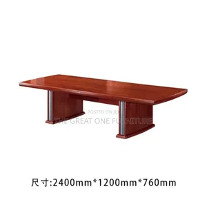Brown Wooden Conference Table Gf6tdx