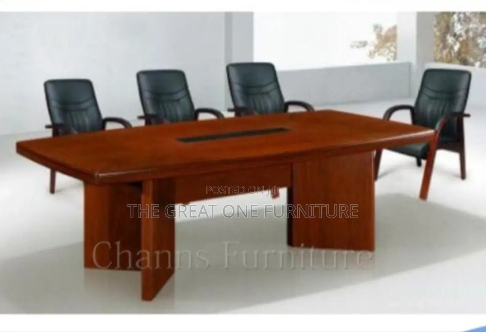 Brown Wooden Modern Conference Desk Az3kjh