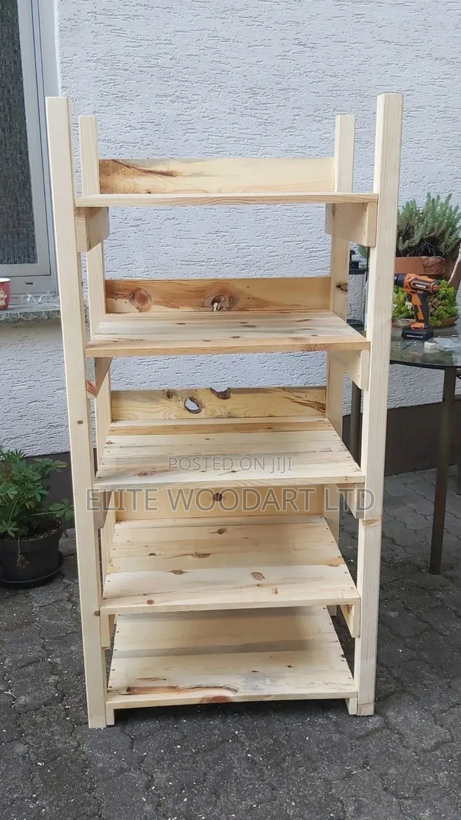 Naturalwood Book Shelf/Organizer
