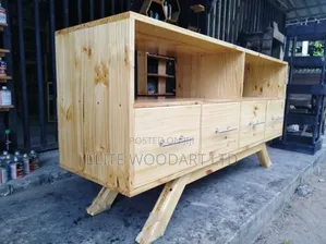 Solid Wood Tv Stand _Sustainable and Stylish Media Console