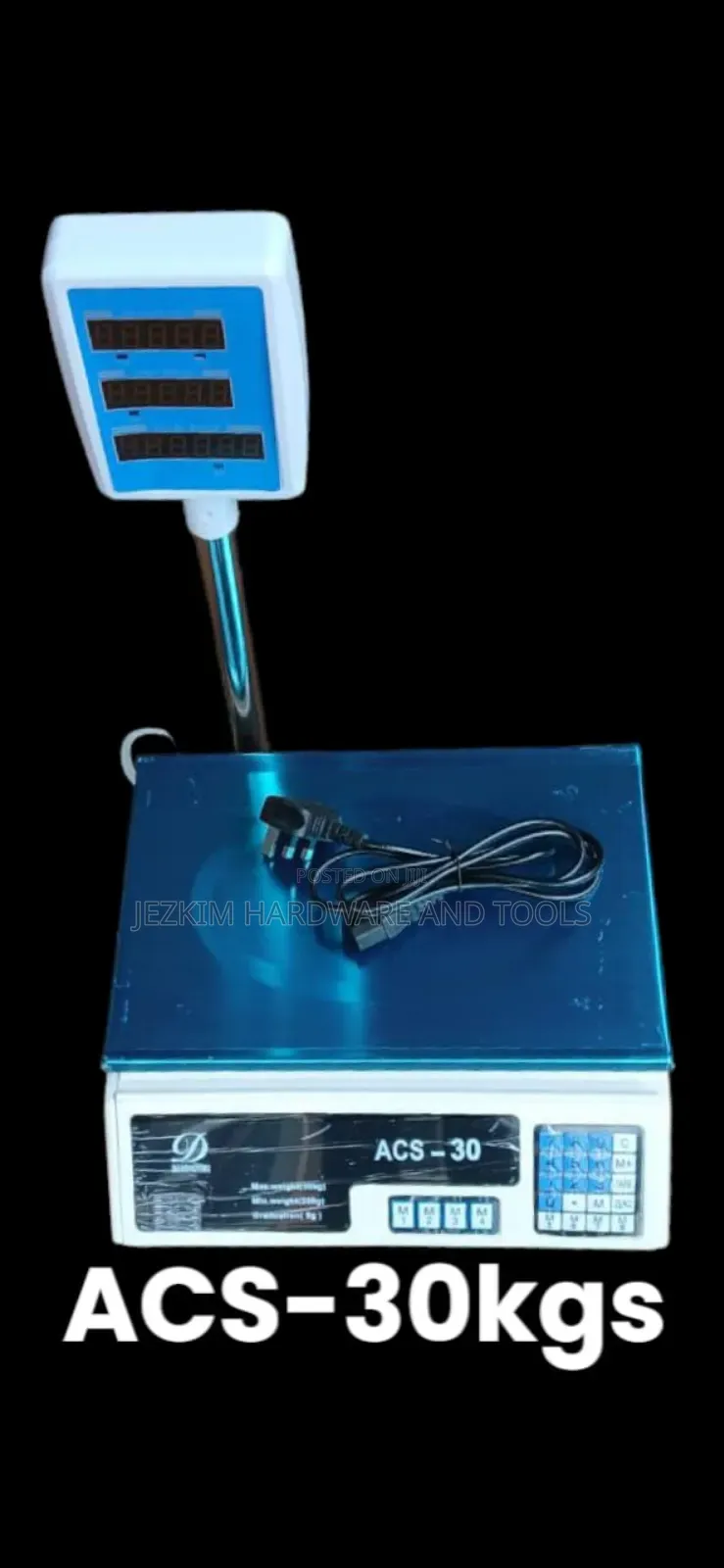 Digital Price Computing Scale With Stand
