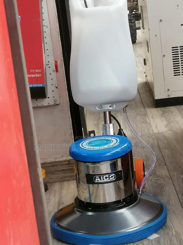Brand New Aico Floor Scrubber With 3 Brushes